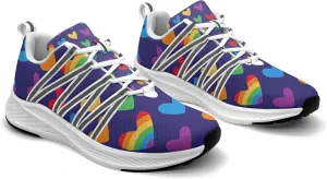 Pitovozu Camo Gay Pride Flag Sneaker Women Athletic Shoes Personalited Running Shoes Comfortable Sports Sneaker