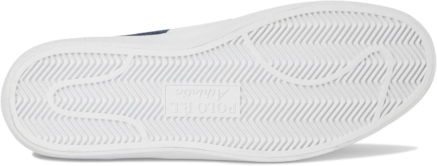 POLO RALPH LAUREN Men's Court Vulc Leather-Suede Sneaker