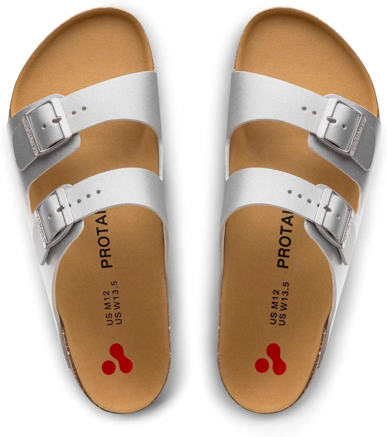 Protalus Cascade – Men's Comfort Sandal with Alignment Technology, Arch Support, Deep Heel Cup, and Plantar Fasciitis Relief
