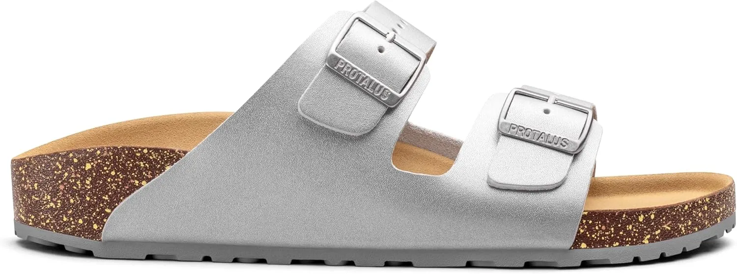 Protalus Cascade – Men's Comfort Sandal with Alignment Technology, Arch Support, Deep Heel Cup, and Plantar Fasciitis Relief