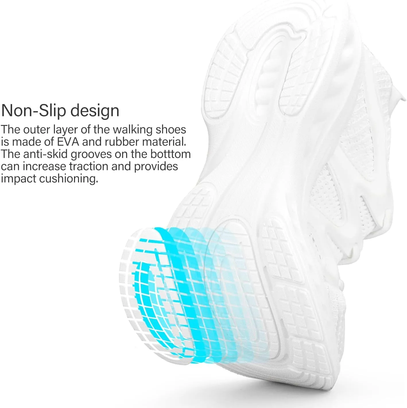Pujcs Women Shoes Lightweight Tennis Shoes Non Slip Gym Workout Shoes Breathable Mesh Walking Womens Sneakers