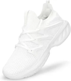 Pujcs Women Shoes Lightweight Tennis Shoes Non Slip Gym Workout Shoes Breathable Mesh Walking Womens Sneakers
