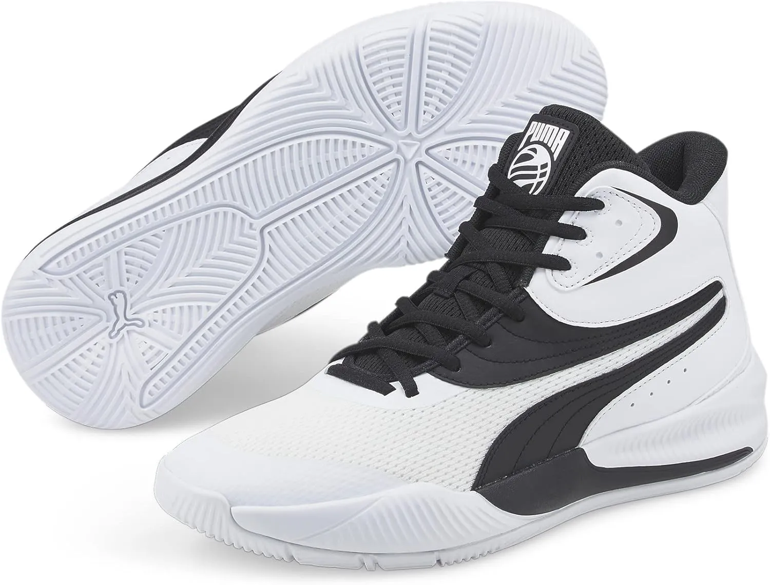 PUMA Men's Triple Mid Basketball Sneaker