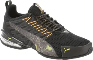 PUMA Voltaic Evo RetroFuture Mens Running 9 DM US BlackOrangeLime