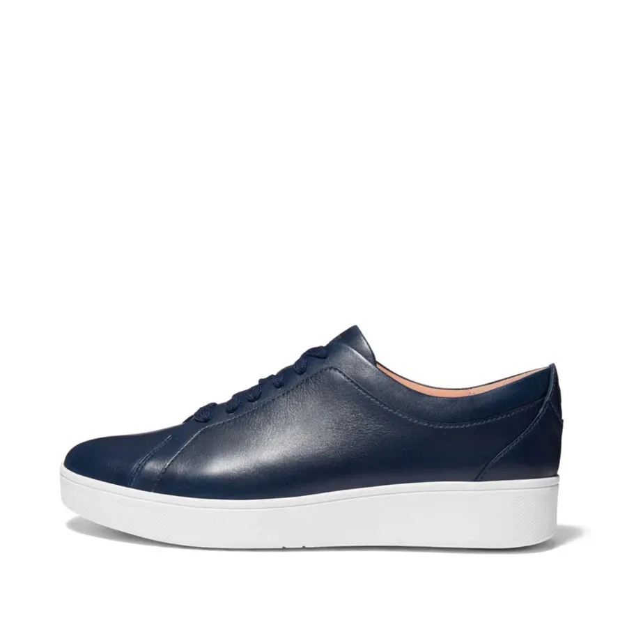 Rally Leather Sneakers in Midnight Navy