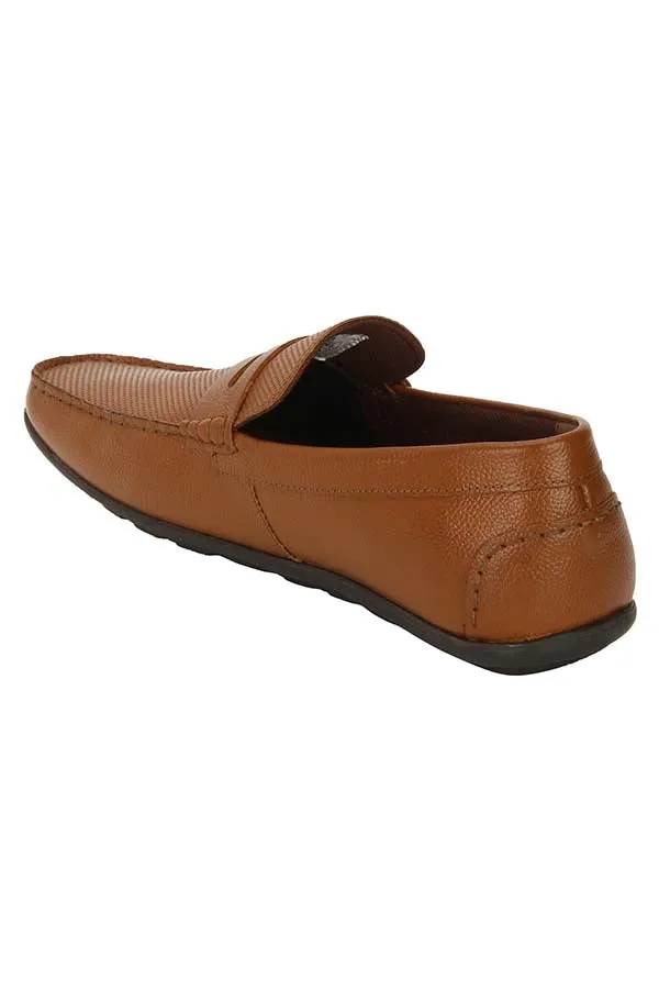 RedTape Men Black Slip On Shoes