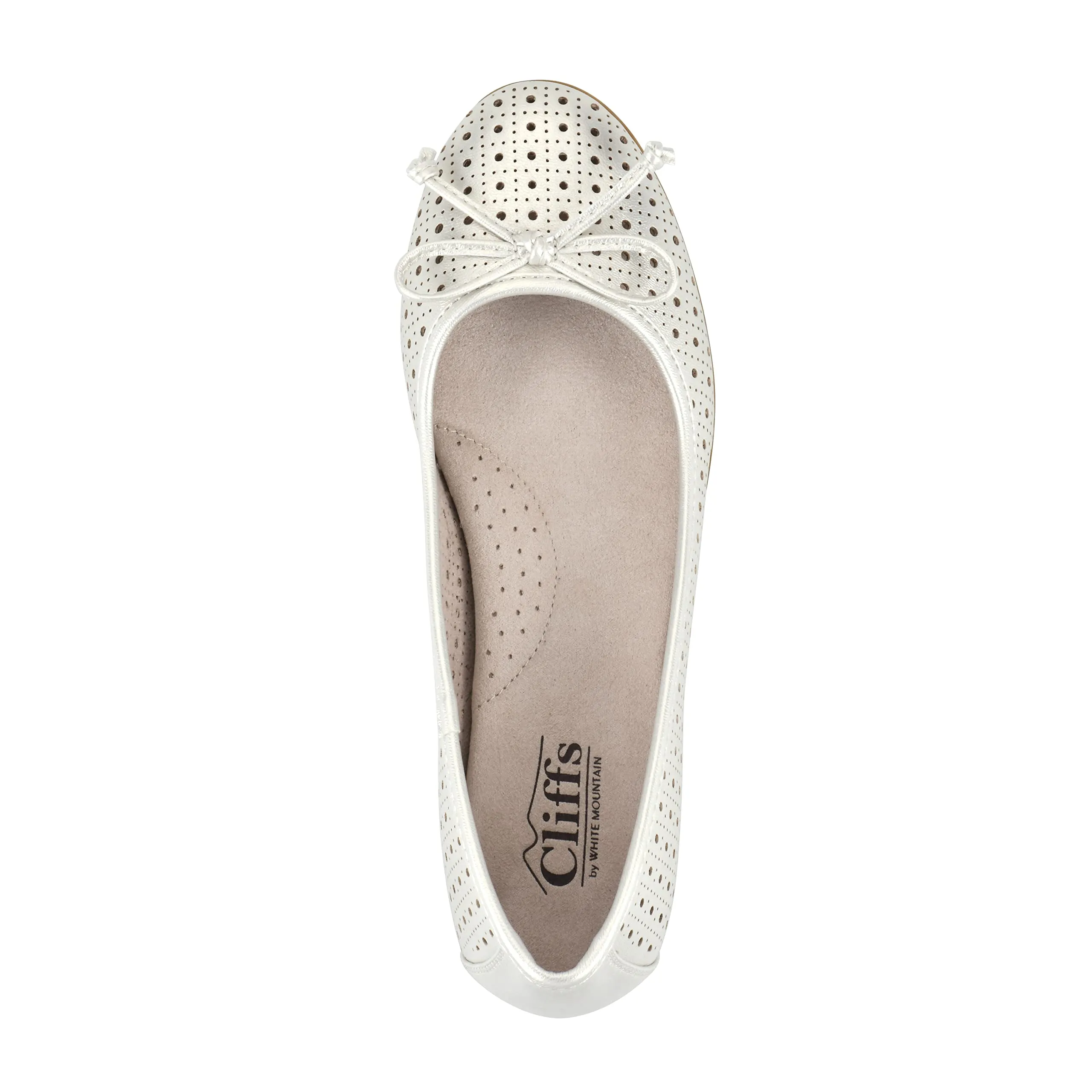 Reduced prices By Top choice Ballet Platino/Metallic/Smooth Slip-On Cliffs Flat Mountain Cheryl White
