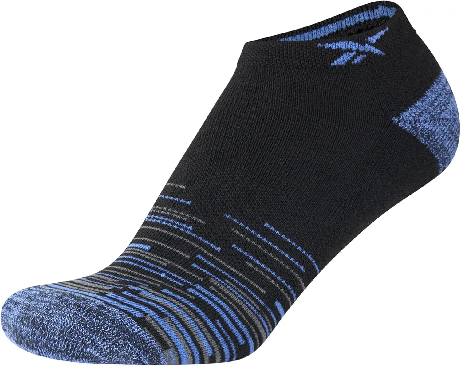 Reebok Womens Low Cut Socks - 6 Pack Cushioned Performance Stretch Moisture Wicking Athletic No Show Socks for Women (4-10)