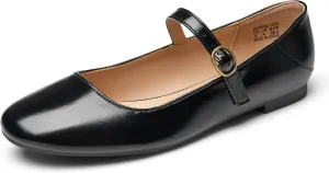 Rekayla Mary Jane Flats Shoes Women Dressy Comfortable Round Toe Slip on Ballet Flat