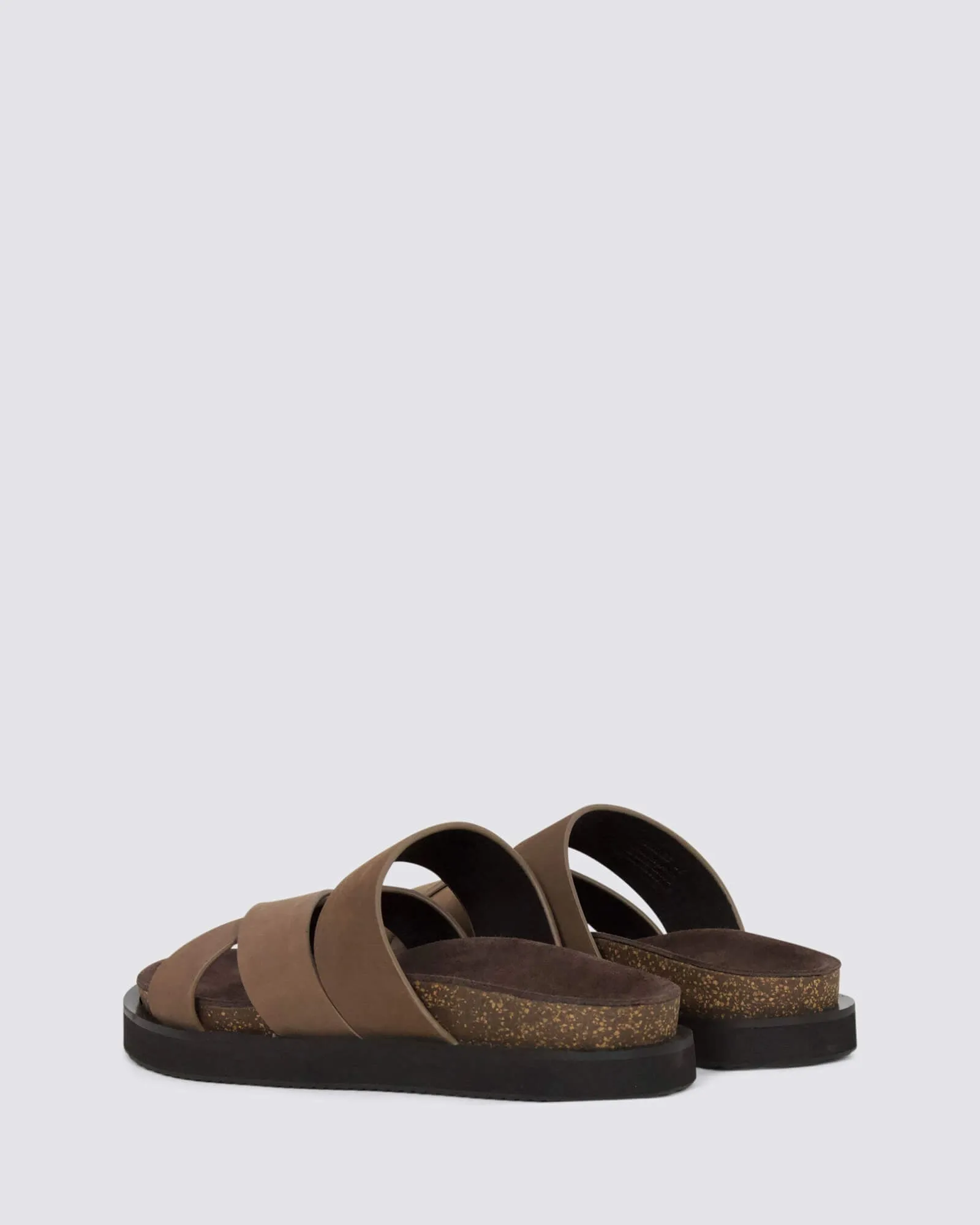 RHODES CROSS SLIDE RUSTIC BROWN