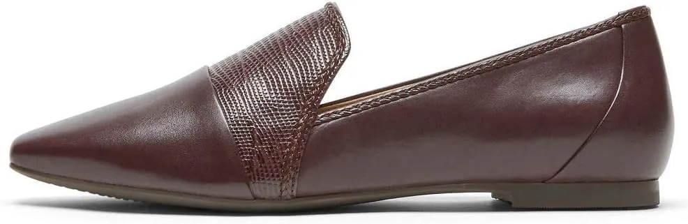 Rockport Women's Total Motion Laylani Piece Slip-On Loafer Flat