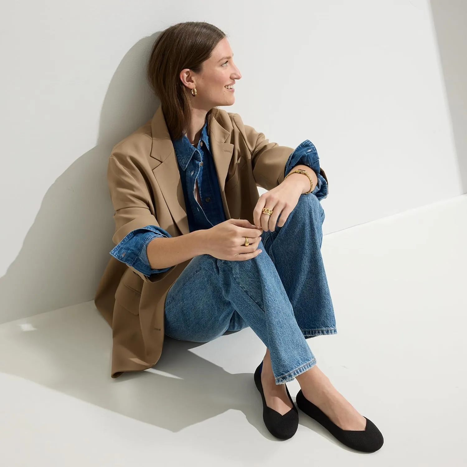 Rothy's The Flat Women's Slip-On Shoes, Classic Flats, Made from Recycled Plastic Bottles & Machine Washable