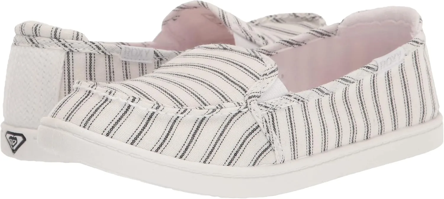 Roxy Women's Minnow Slip on Sneaker Shoe Loafer Flat