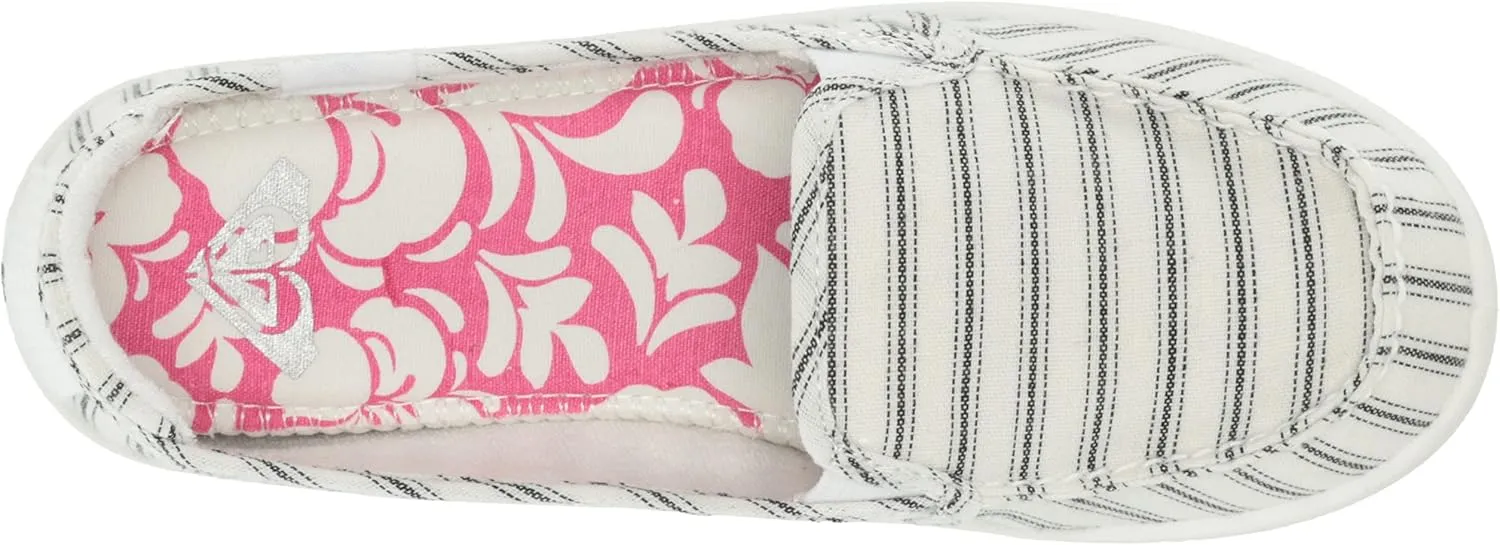 Roxy Women's Minnow Slip on Sneaker Shoe Loafer Flat