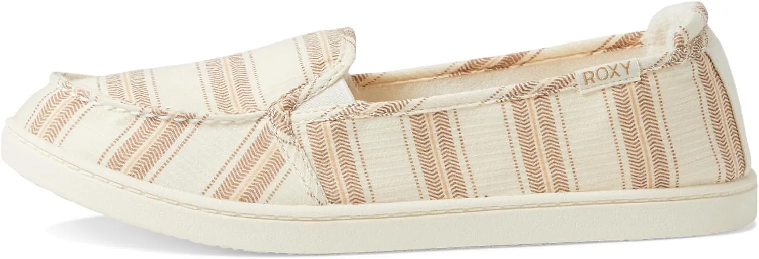Roxy Women's Minnow Slip on Sneaker Shoe Loafer Flat