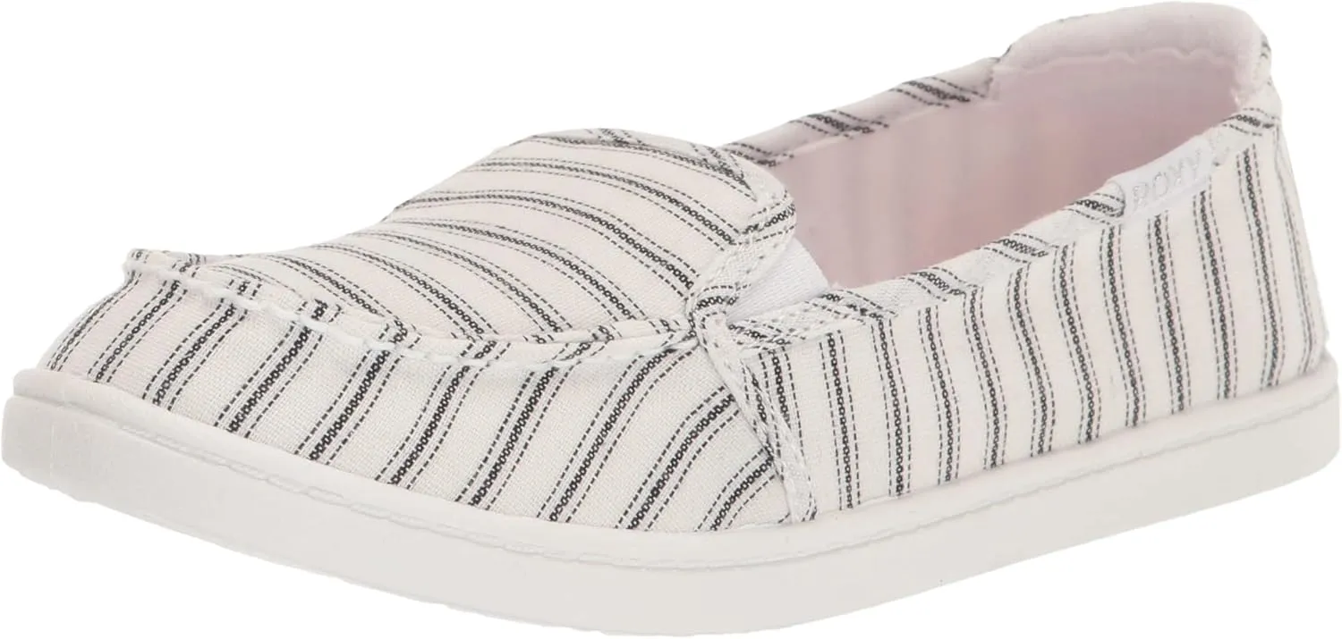 Roxy Women's Minnow Slip on Sneaker Shoe Loafer Flat