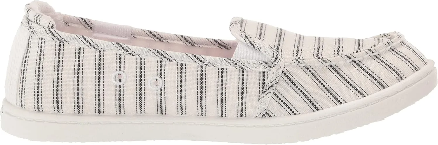 Roxy Women's Minnow Slip on Sneaker Shoe Loafer Flat