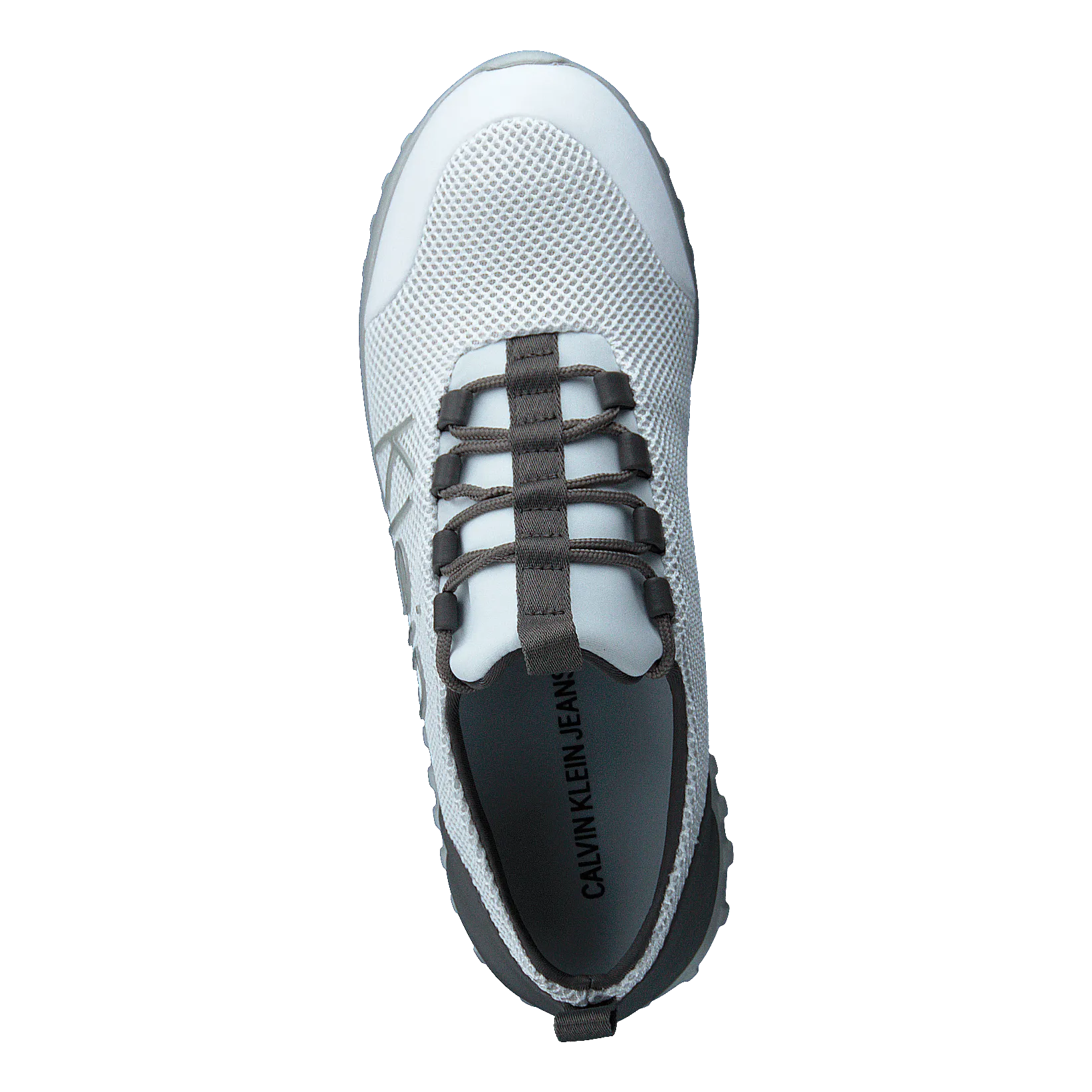 Runner Sneaker Laceup Mesh White