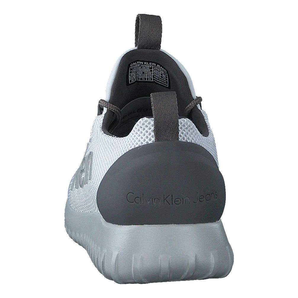 Runner Sneaker Laceup Mesh White