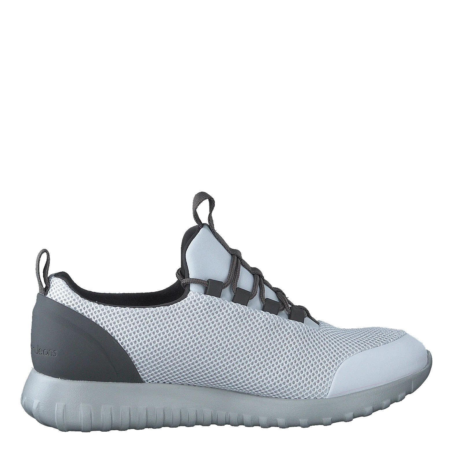 Runner Sneaker Laceup Mesh White