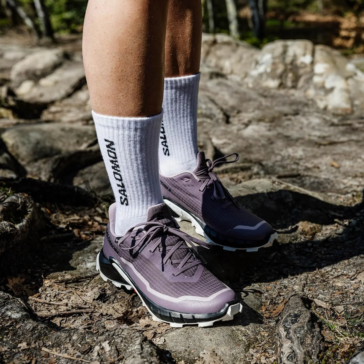 Salomon Women's ALPHACROSS 5 GORE-TEX Trail Running Shoe
