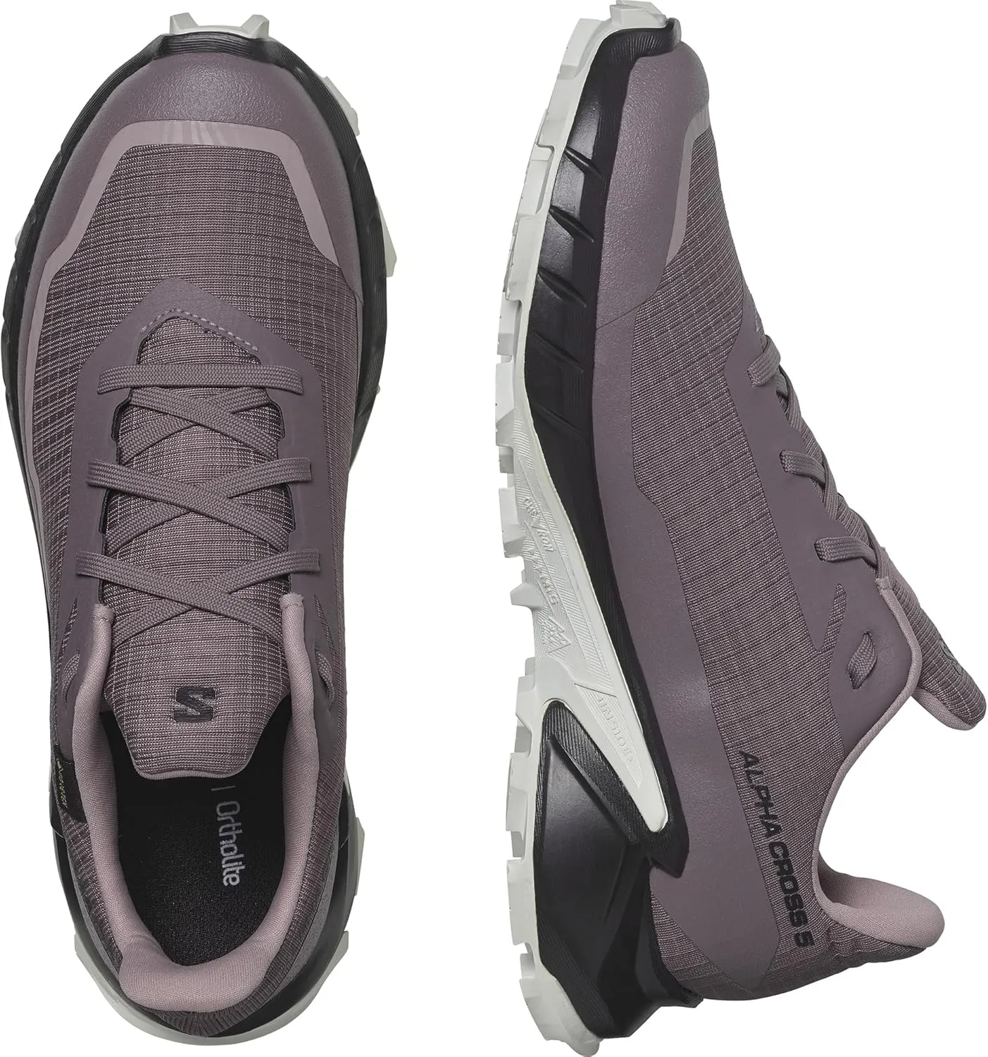 Salomon Women's ALPHACROSS 5 GORE-TEX Trail Running Shoe
