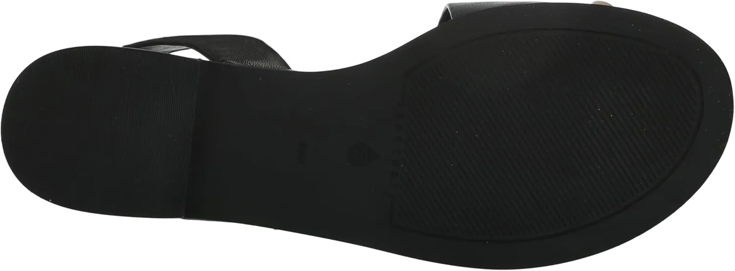 Sanctuary Women's Suave Ring Sandal-Open Toe Slip-On, Comfortable Cushioned Footbed, Stylish Casual Summer Footwear