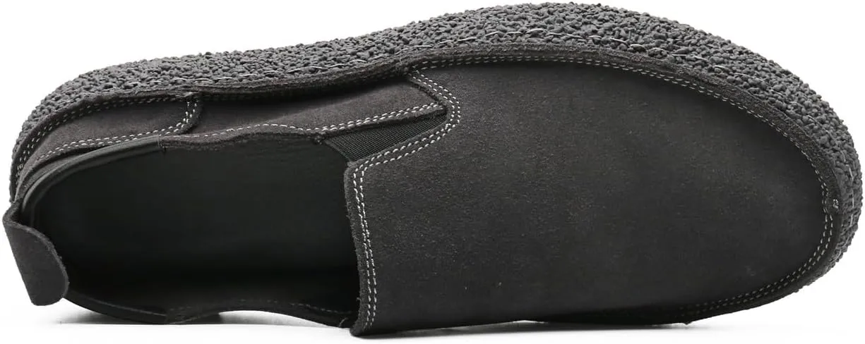 Santimon Men's Suede Loafers Casual Soft Flat Slip On Driving Shoes