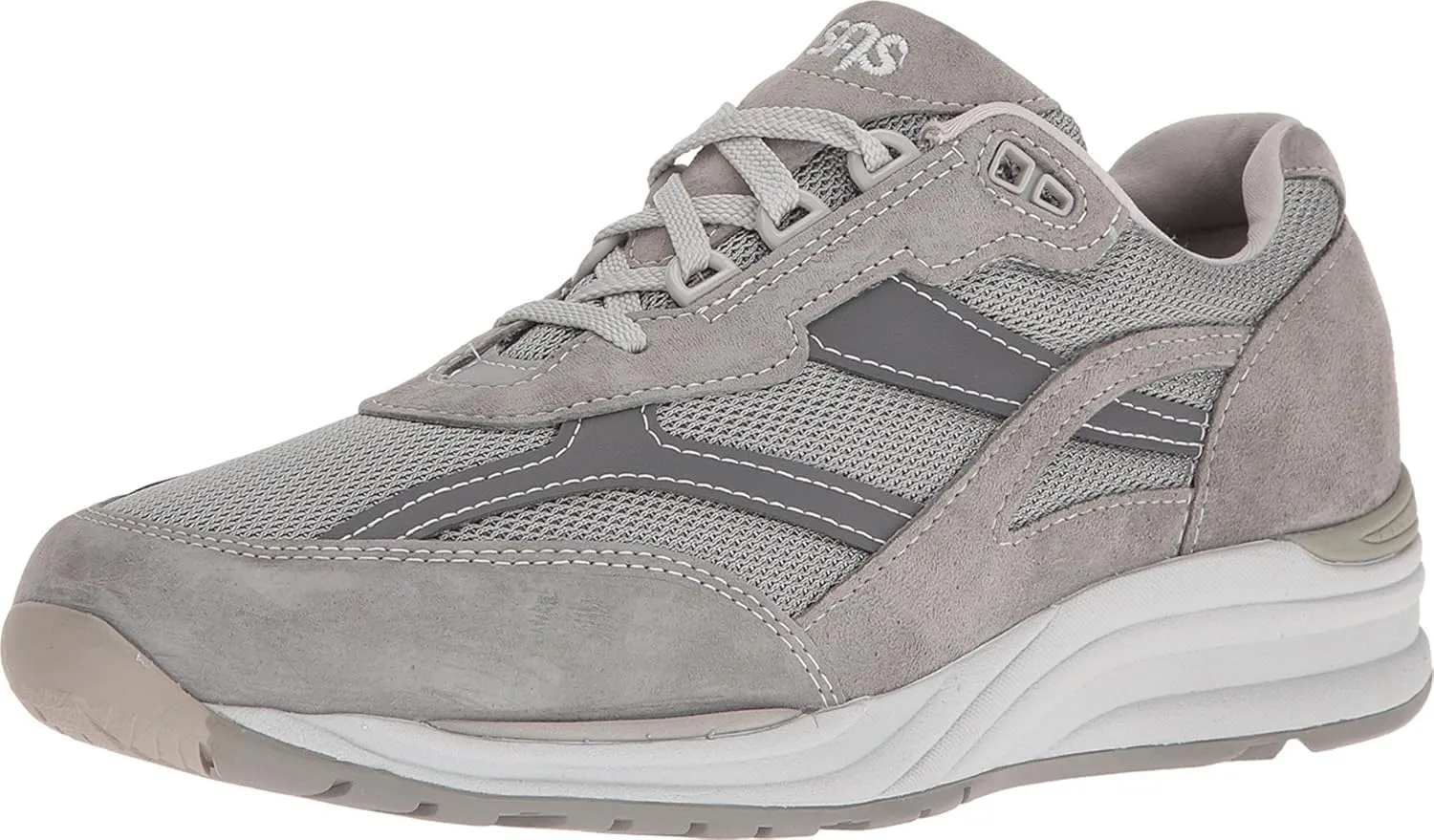 SAS Journey Mesh Comfort Walking Sneaker Gray 12.5 M (M) (D)