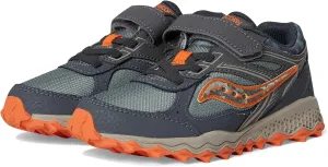 Saucony Cohesion TR14 A/C Trail Running Shoes (Little Big Kid) Sneaker, Olive/Camo, 2.5 Wide US Unisex