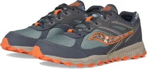 Saucony Cohesion TR14 LTT Trail Running Shoe (Little Big Kid) Sneaker, Olive/Camo, 7 US Unisex