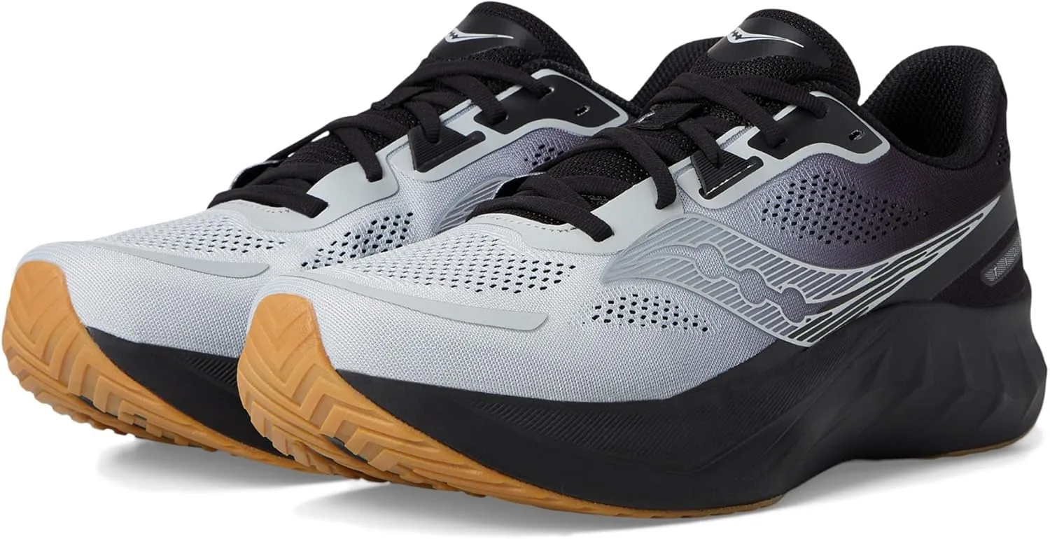 Saucony Men's Tide 2 Sneaker, Cloud/Black, 7