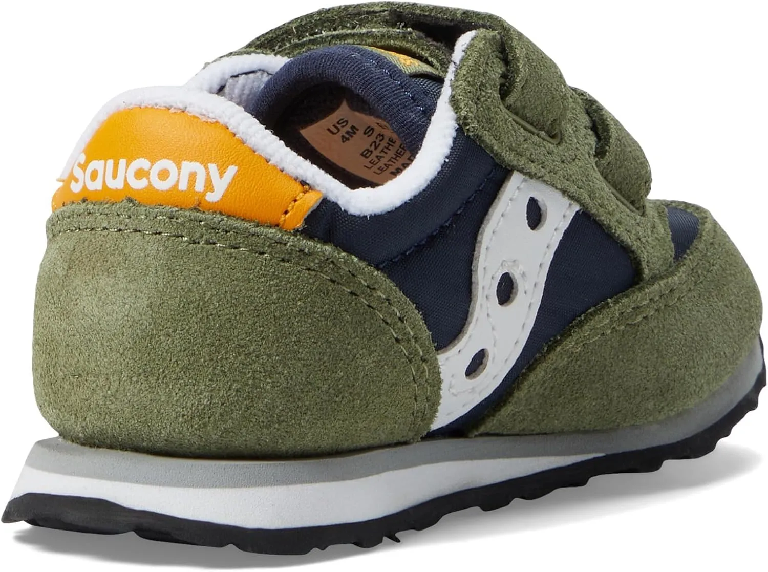 Saucony Unisex-Child Baby Jazz Hook and Loop Sneaker