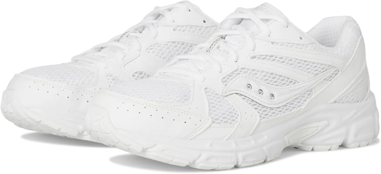 Saucony Unisex Ride Millennium Sneaker, White, 10.5 US Men