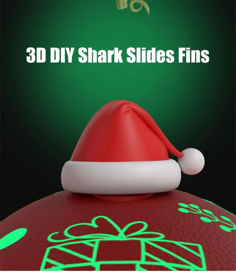 Shark Slides For Women And Men, The Novel Beach Sandals And Non -Slipproof Cozy Non-Slip Shark Sandals for Bathroom, Outdoor