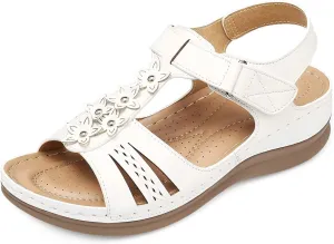 SHIBEVER Wedge Sandals for Women Dressy: Women Comfortable Summer Platform Casual Dress Sandal