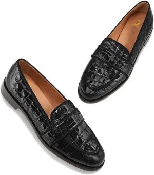 SHODENSE Women Round Toe Loafers Flats Velvet Slip On Dress Shoes Comfortable Casual 1 inch Flat Heel Penny Loafers Suede Office Ladies Work Walking Flat Shoes Drive Elegant 4-11 M US
