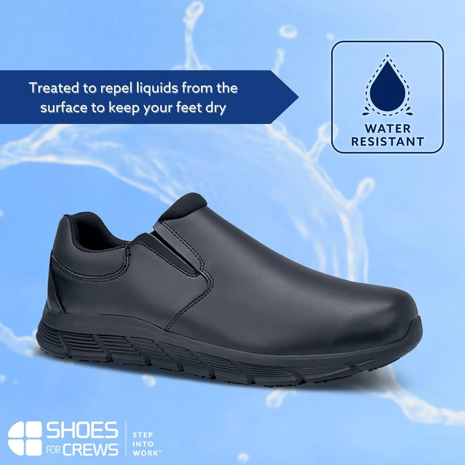 Shoes for Crews Cater II, Women's Non Slip Food Service Work Sneaker