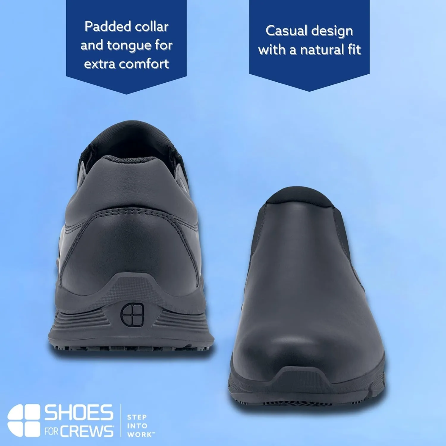 Shoes for Crews Cater II, Women's Non Slip Food Service Work Sneaker