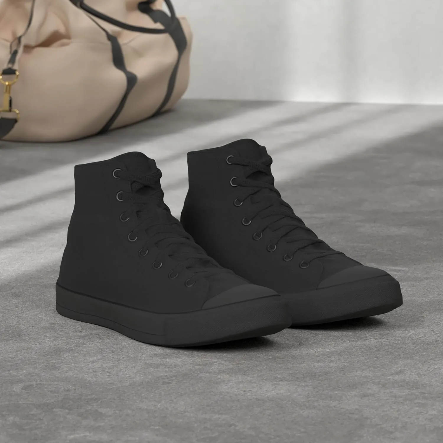 Shoes for Crews Pembroke, Men's, Women's, Unisex Slip Resistant Work Shoes, Water Resistant Sneakers, Black Canvas or Leather