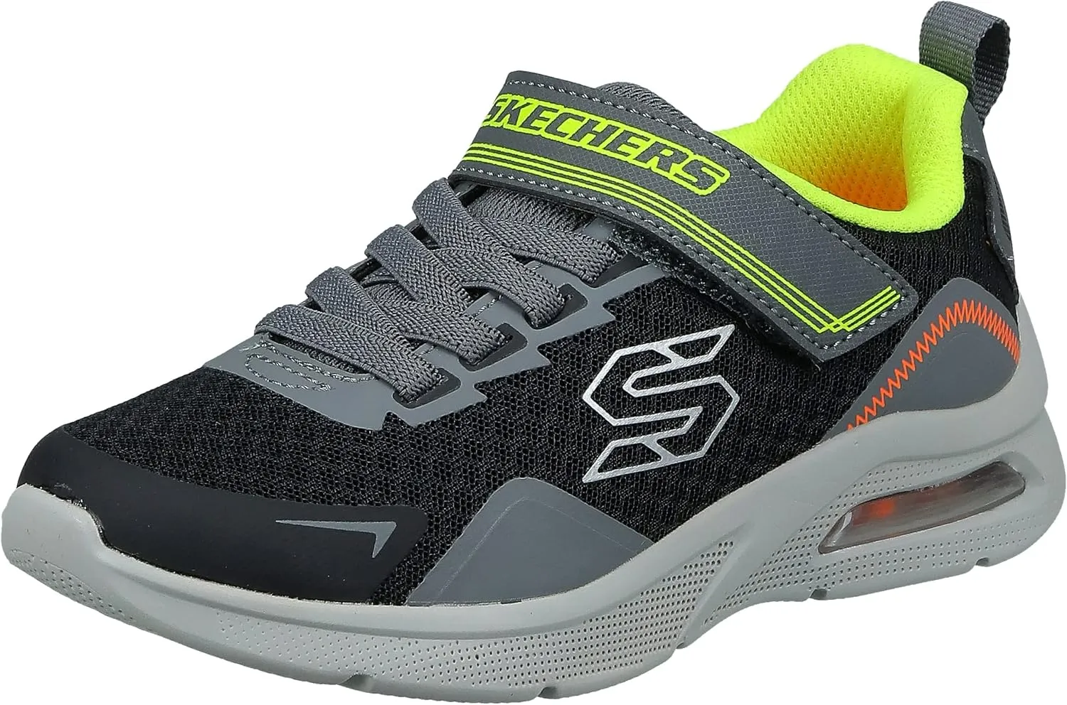 SKECHERS Boy's Microspec Max-Ravork Sneaker Vortex 2.0