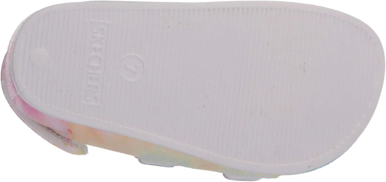 Skechers Girls' Foamies Lil Cali Blast Lil Summer D Slide Sandal