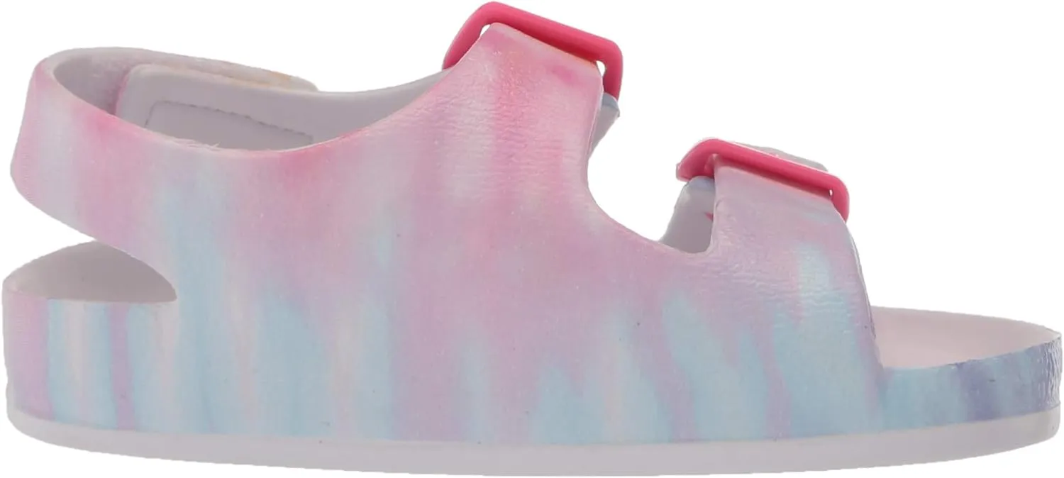 Skechers Girls' Foamies Lil Cali Blast Lil Summer D Slide Sandal