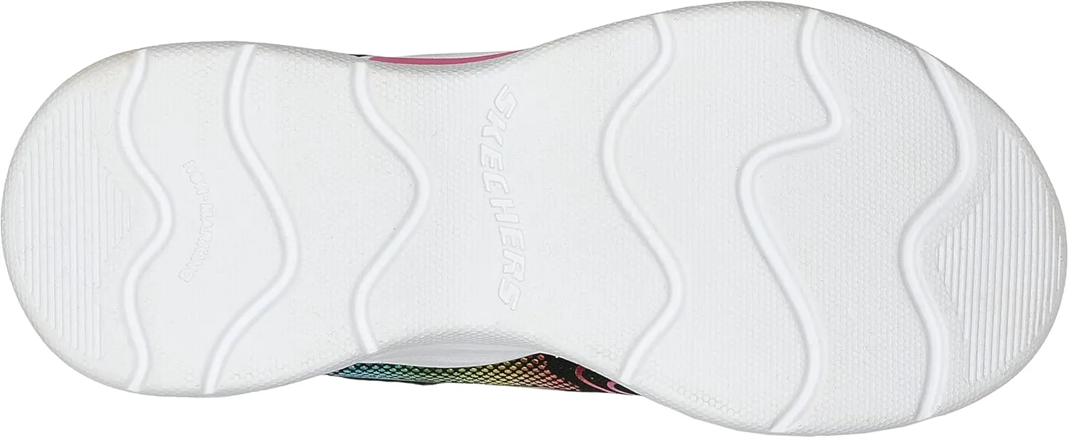 Skechers Girl's, S Lights: Wavy Beams Sneaker - Toddler