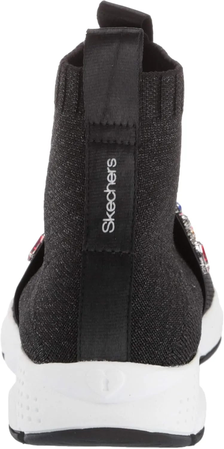 Skechers Girl's Shine Status-Street Charm Sneaker