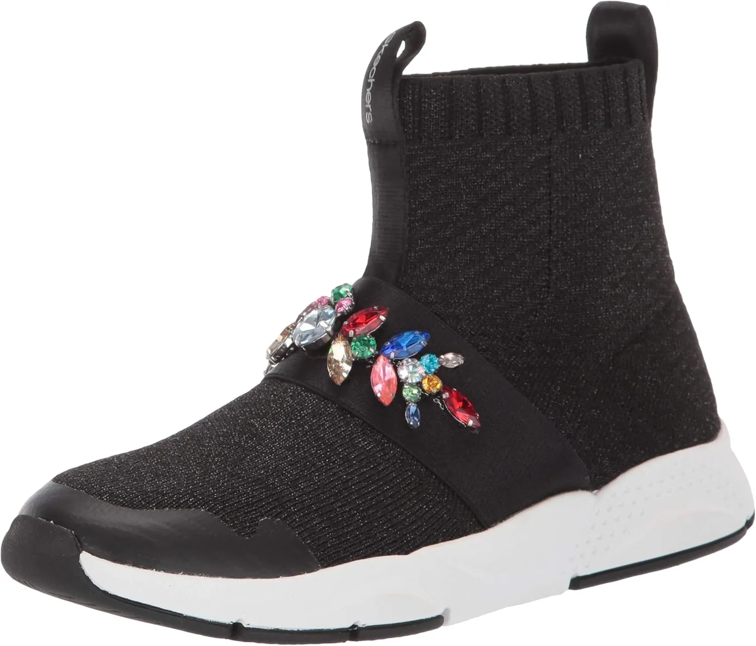 Skechers Girl's Shine Status-Street Charm Sneaker