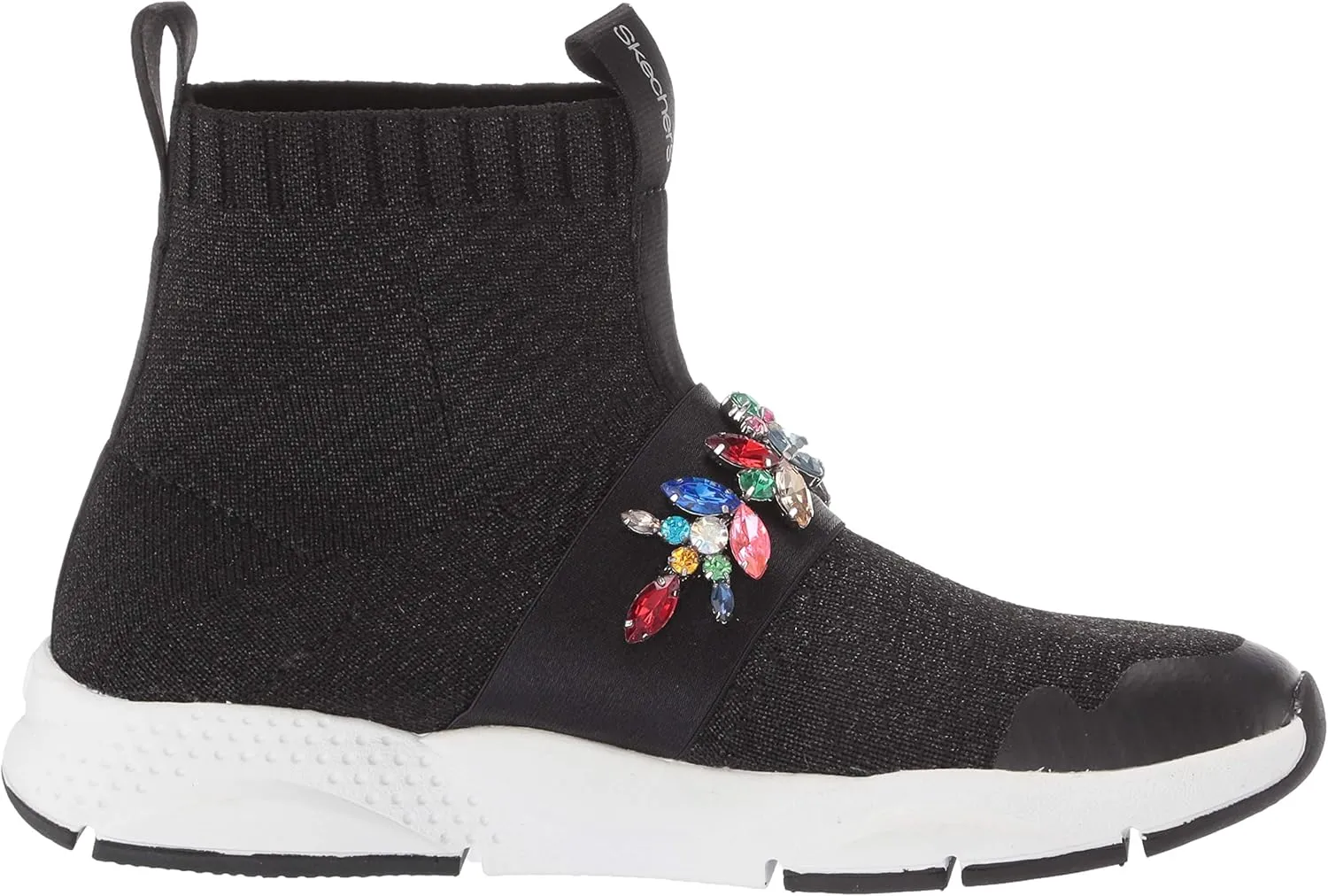 Skechers Girl's Shine Status-Street Charm Sneaker