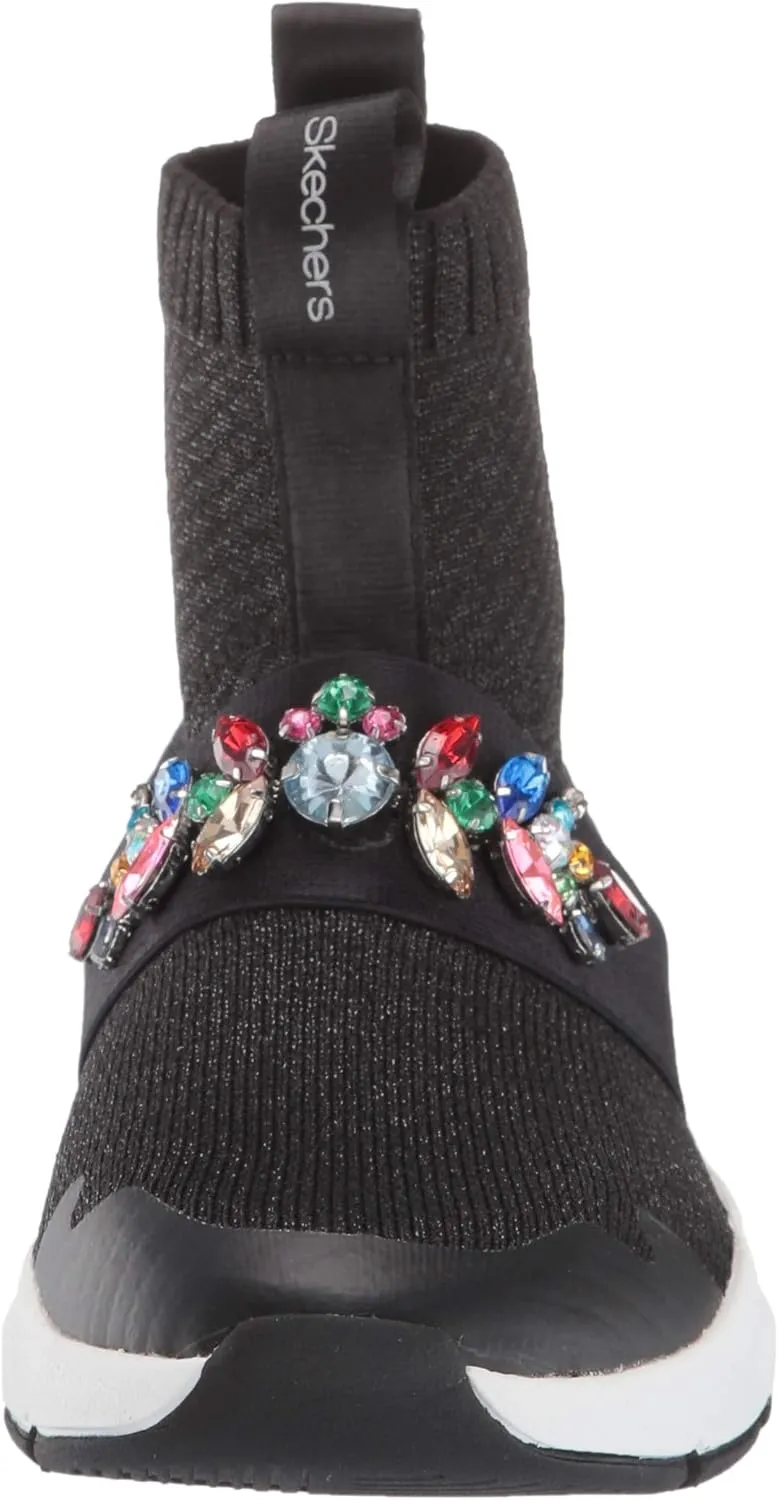 Skechers Girl's Shine Status-Street Charm Sneaker