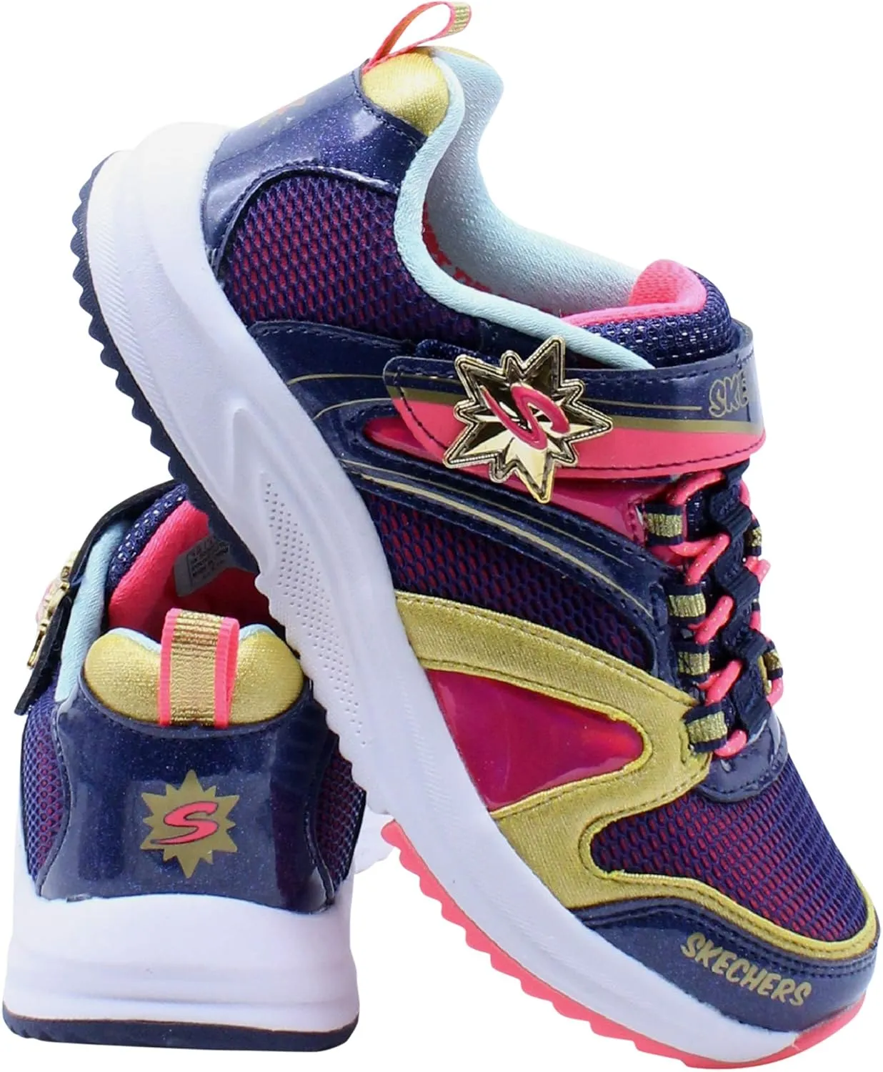 Skechers girl's Speed Runner-brave Beauty Sneaker