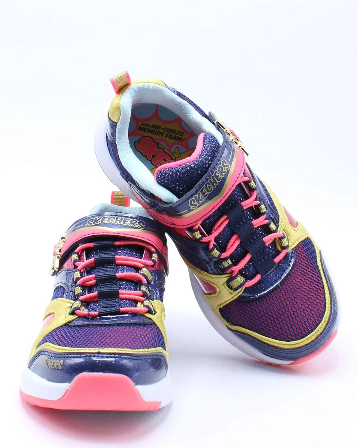 Skechers girl's Speed Runner-brave Beauty Sneaker